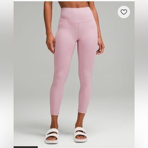 Lululemon Wunder Under HR Tight Light Pink